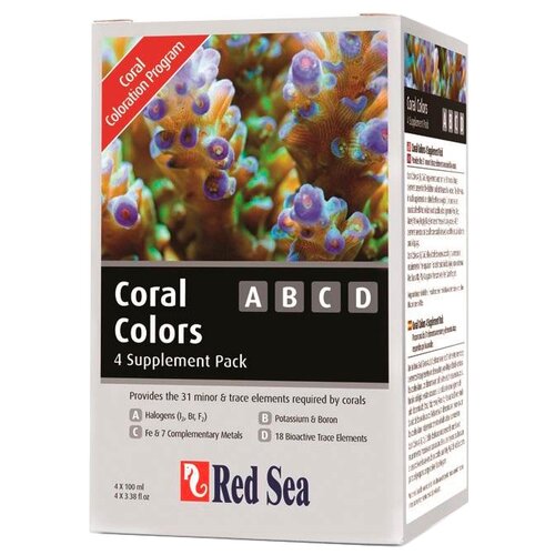   Red Sea Coral Colors ABCD 4x100   -     , -,   