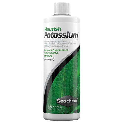    Seachem Flourish Potassium, 500., 5.  125.   -     , -,   