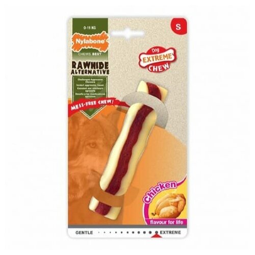  Nylabone  -,  , S (Extreme Chew Rawhide Roll) 984473EU | Extreme Chew Rawhide Roll, 0,08    -     , -,   