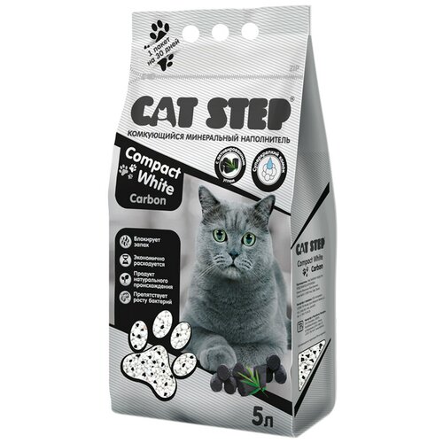  Cat Step Compact White Carbon    5   -     , -,   