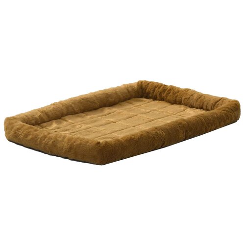       Midwest QuietTime Faux Fur Deluxe Bolster 91588  cinnamon 92  60  8     -     , -,   