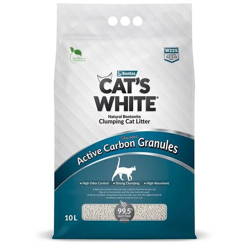       Cat's White Active Carbon Granules     10 ./8,55 .   -     , -,   