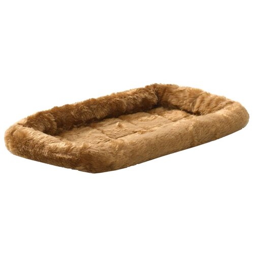       Midwest QuietTime Faux Fur Deluxe Bolster 55338  cinnamon 56  33  8      -     , -,   