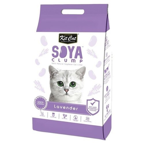  Kit Cat SoyaClump Soybean Litter Lavender        - 5    -     , -,   