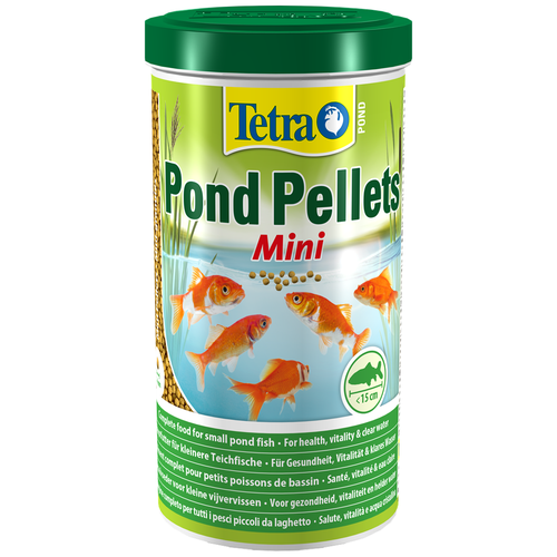     Tetra Pond Pellets Mini 1050 g/4L   -     , -,   