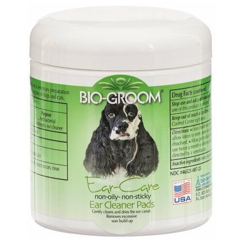  Bio-Groom      Bio-Groom Ear Cleaner Pads, 25   -     , -,   