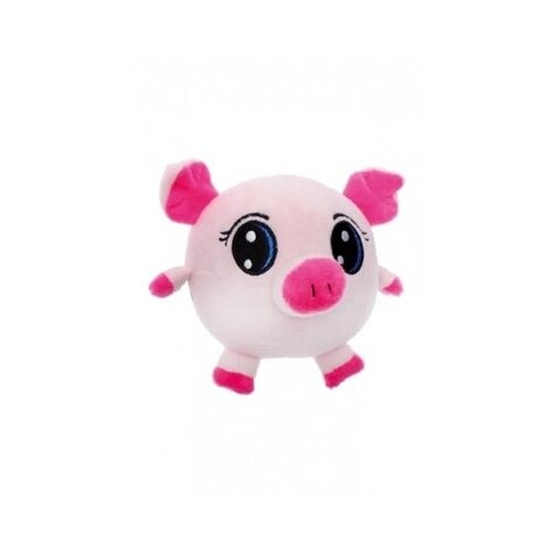  Papillon     -  , 10  (Chubby pig on big eyes,with squeaker inside, 10.0 cm) 140137 | Chubby pig with squeaker, 0,1    -     , -,   
