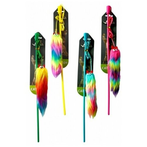  Papillon        15  (Fishing rod with flat rainbow mouse 15 cm) 240074, 0,03    -     , -,   