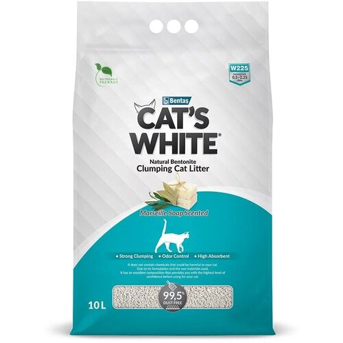       Cat's White Marseille soap     10 ./8,55 .   -     , -,   