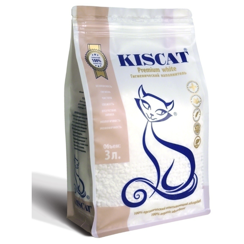   KISCAT 3 Premium White    -     , -,   