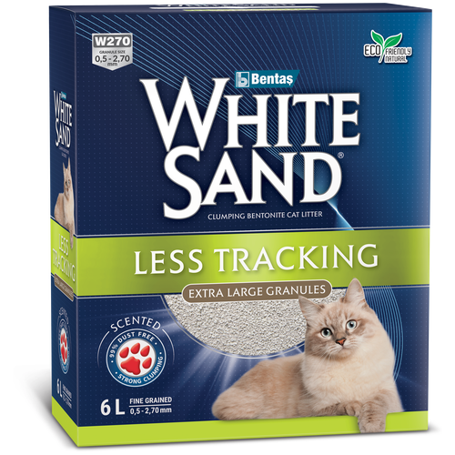  White Sand Less Tracking     