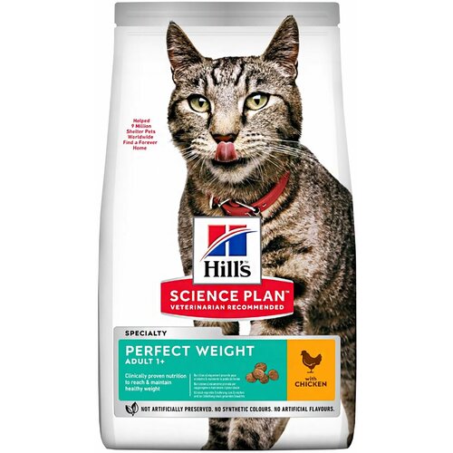  HILLS SCIENCE PLAN ADULT PERFECT WEIGHT CHICKEN       (1,5 + 1,5 )   -     , -,   