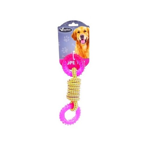  Papillon          23  Weaving rope toy with TRP 23cm 140 - 150 g yellowpink (336) 140847 | Weaving rope toy with TRP 23cm 140 - 150 g yellowpink (336) 0,15  19535 (2 )   -     , -,   