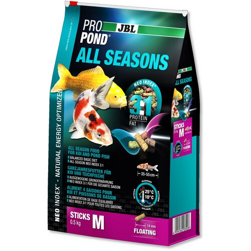     JBL ProPond All Seasons M, 24 , 4.3    -     , -,   