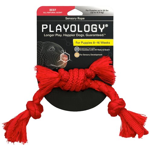  Playology     Puppy Sensory Rope   ,  .   -     , -,   