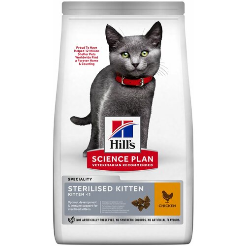      HILLS Hill's Science Plan Sterilised Kitten   300   -     , -,   