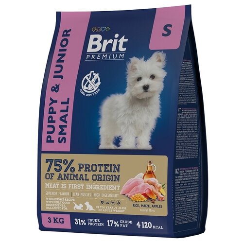  Brit Premium Dog Puppy and Junior Small 2  3       (112.)   110   -     , -,   