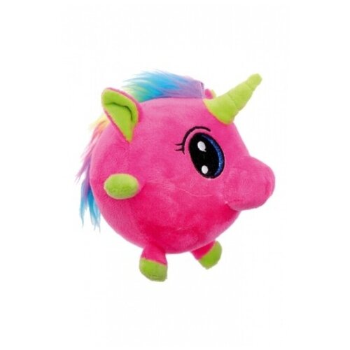  Papillon     -   10  (Chubby unicorn on big eyes,with squeaker inside 10.0 cm) 140138 | Chubby unicorn with squeaker 0,1  36992