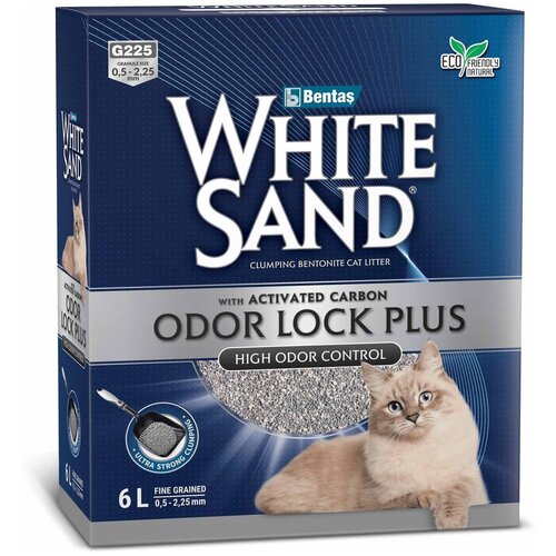  WHITE SAND ODOR LOCK PLUS           (6 + 6 )   -     , -,   