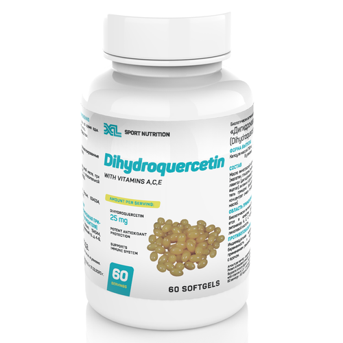 ���� ���������������� Dihydroquercetin with A, C, E , 60 ������, ������������ � ���������� �, �, �, ������ ������