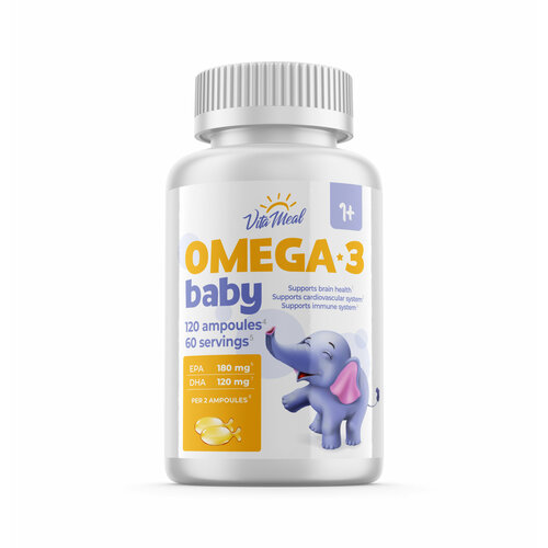   3     VitaMeal Omega-3 Bab   -, 120    -     , -  