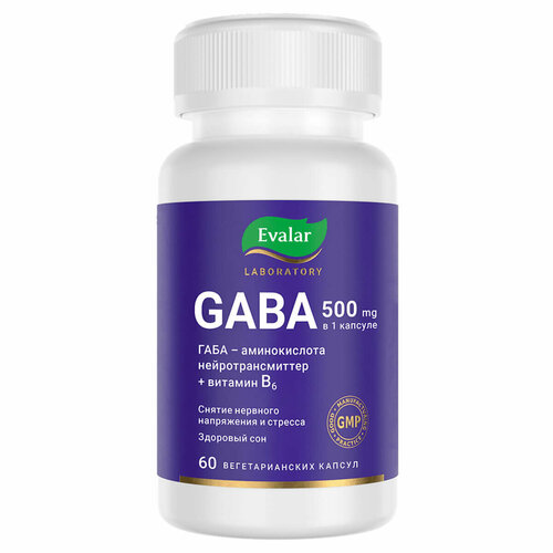  GABA 500 , 60 , Evalar Laboratory   -     , -  