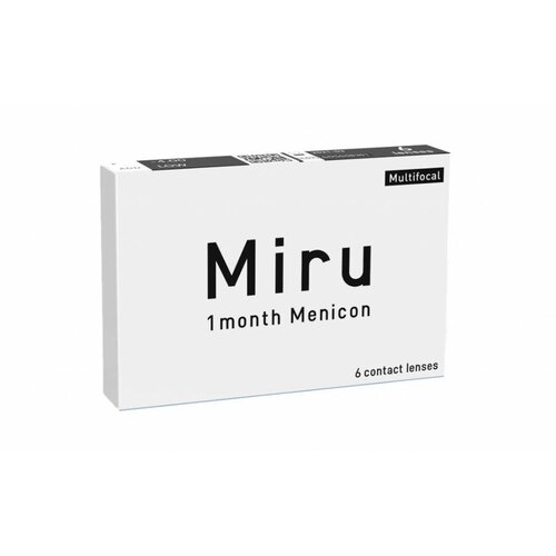    Menicon Miru 1month Multifocal, 6 ., R 8,6, D -8,5, ADD: ,  