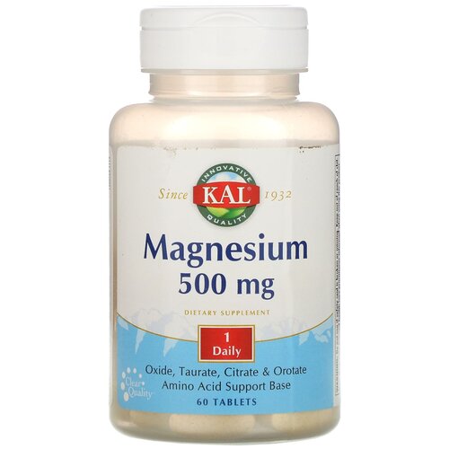   KAL Magnesium, 100 , 500 , 60 .   -     , -  