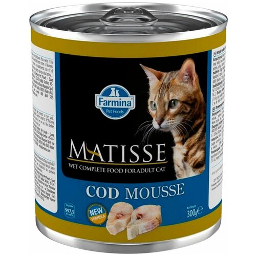      Farmina Matisse Codfish Mousse,, 6   300 