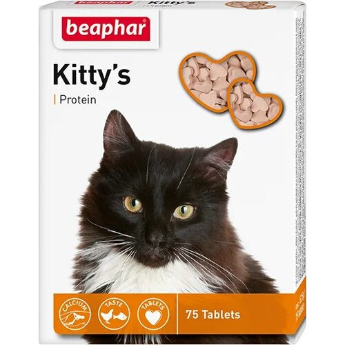    Beaphar Kitty's + Protein , 75 .  2.   -     , -  