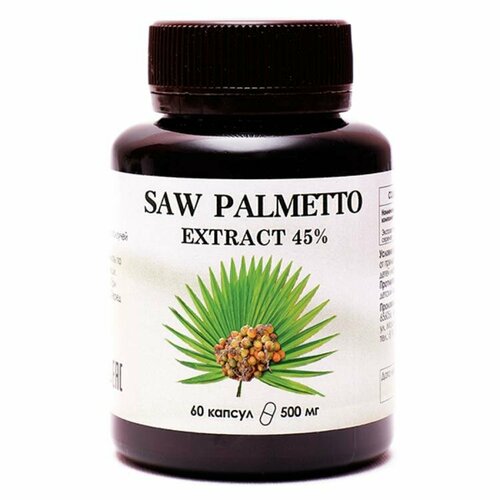  Saw Palmetto Extract (  )  EXTRACT 45%. 60  500 .   -     , -  