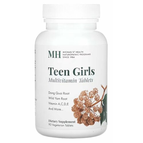  Michael's Naturopathic, Teen Girls Multi Vitamin,   -,   , 90     -     , -  