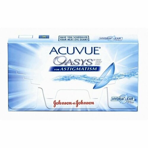    ACUVUE OASYS For Astigmatism with Hydraclear Plus, 6 ., R 8,6, D -6,5,CYL:-2,25,A:110   -     , -  