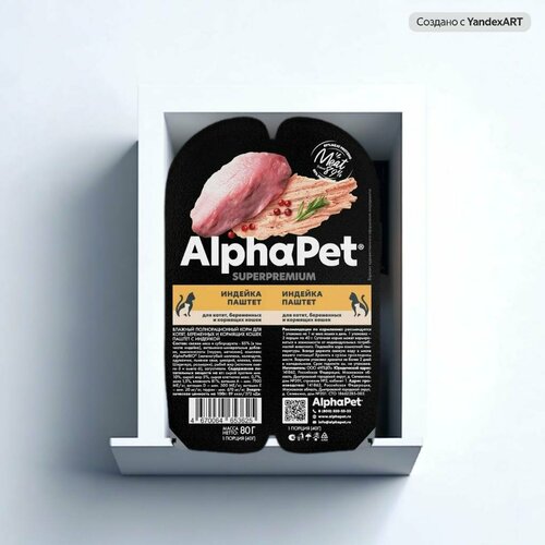     ,     AlphaPet Superpremium,  , , 80    -     , -  