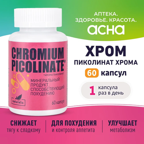   , ,  ,  ,        Chromium picolinate 60  Naturalis     -     , -  