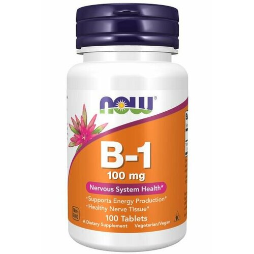  NOW  -1 100  Vitamin B1, 100    -     , -  