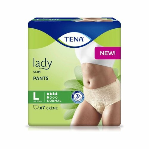    Tena Lady Slim Pants Normal Large 7 .   -     , -  