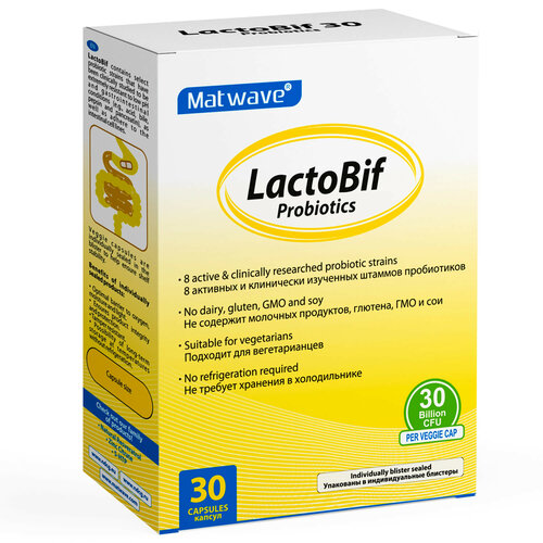  Matwave LactoBif Probiotics ., 30  , 40 , 30 ., , 1 .   -     , -  