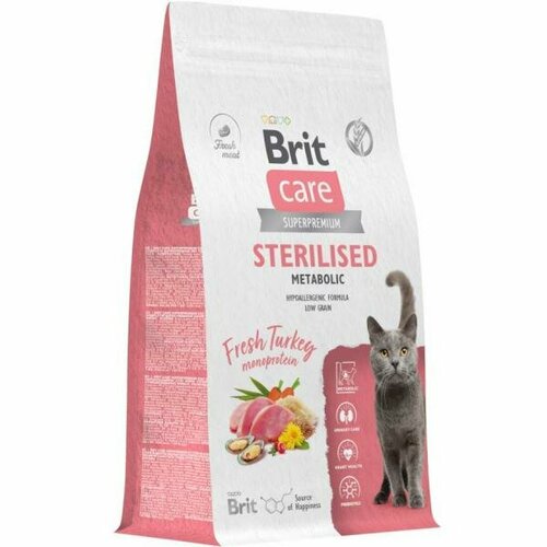  Brit   Care Cat Sterilised Metabolic        , 7   -     , -  