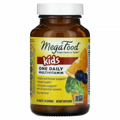  MegaFood Kids One Daily 60 tab /     60    -     , -  