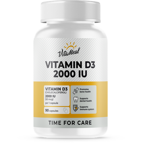 ���� ������� �3 VitaMeal Vitamin D3 2000 IU, 90 ������, ������ ������