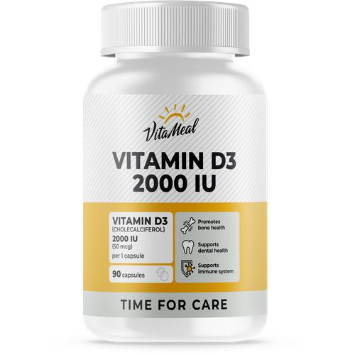   3 VitaMeal Vitamin D3 2000 IU, 90    -     , -  