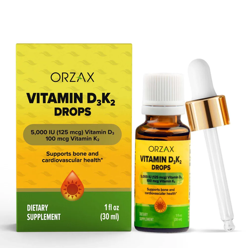   3+2 Vitamin D3+2, ORZAX, 30 , 5000 IU   -     , -  