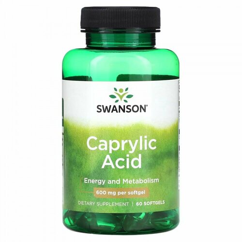  Caprylic Acid Swanson   -     , -  