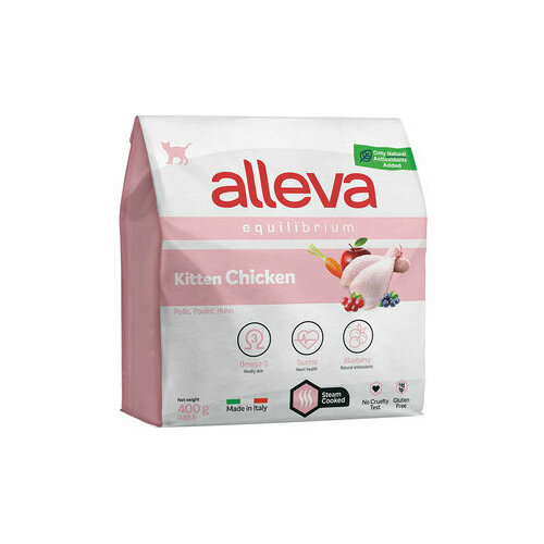  ALLEVA EQUILIBRIUM CAT   Kitten Chicken /    0,4  1028  (2 )   -     , -  