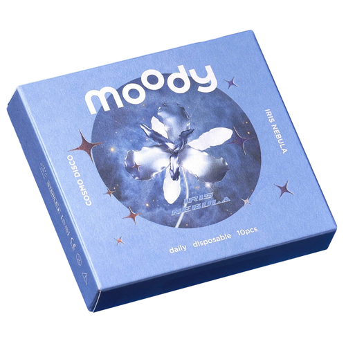    Moody Cosmo Disco, 10 ., R 8,5, D -2,25, iris nebula, 1 .,  