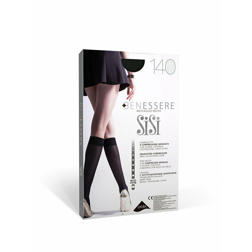     SiSi BenEssere 140 den,   1  Nero  1-2 (S/M)   -     , -  