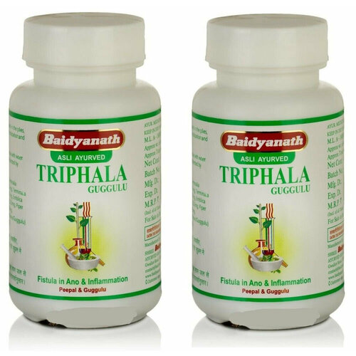 ���� �������� ������� ������ ���������� (Triphala Guggulu Baidyanath) ��� �������� �� ��������, �������� �����������, ������, 2�80 ��., ������ ������