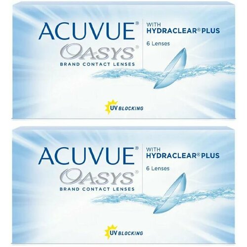    ACUVUE OASYS with Hydraclear Plus, 6 ., R 8,4, D +3, 2 .   -     , -  