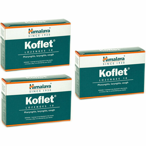 ���� ������� Himalaya Herbals Koflet (������� ������� ������) �� ����� � ���� � �����, 3 � 10 ��., ������ ������